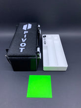 Load image into Gallery viewer, Pivot Fully Loaded Rugged Travel Case Transparent Green