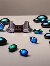 Load image into Gallery viewer, Painted Puffco Peak Black/Crushed Opal Anti-Tip Base