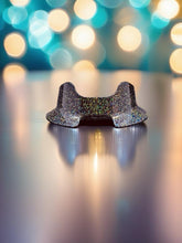 Load image into Gallery viewer, Painted Puffco Peak Black/Opal Hologram Anti-Tip Base