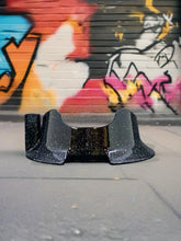 Load image into Gallery viewer, Painted Puffco Peak Black/Crushed Opal Anti-Tip Base With Hot Knife Holder