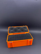 Load image into Gallery viewer, Orange With Yellow Accents Joystick Case (UV Reactive)