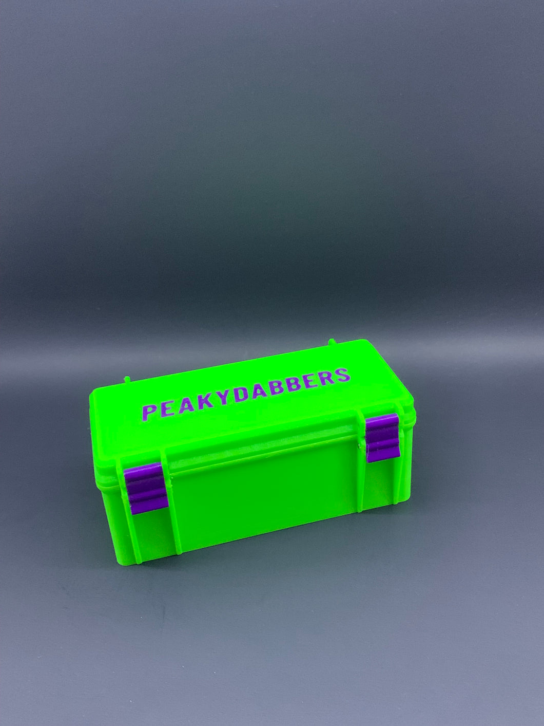 Green With Purple Accents Joystick Case (Uv Reactive)